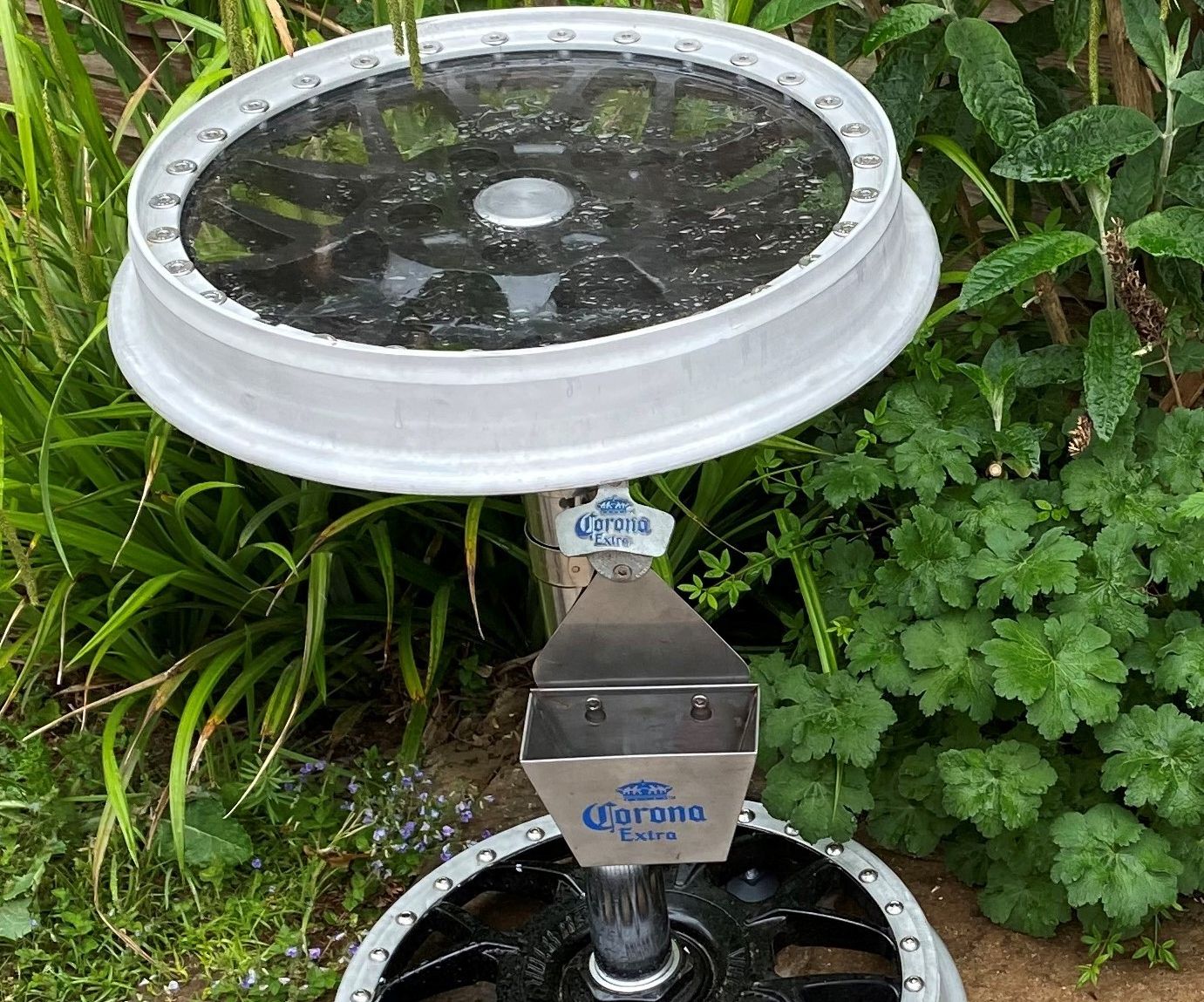 Small Garden Table - Automotive Theme