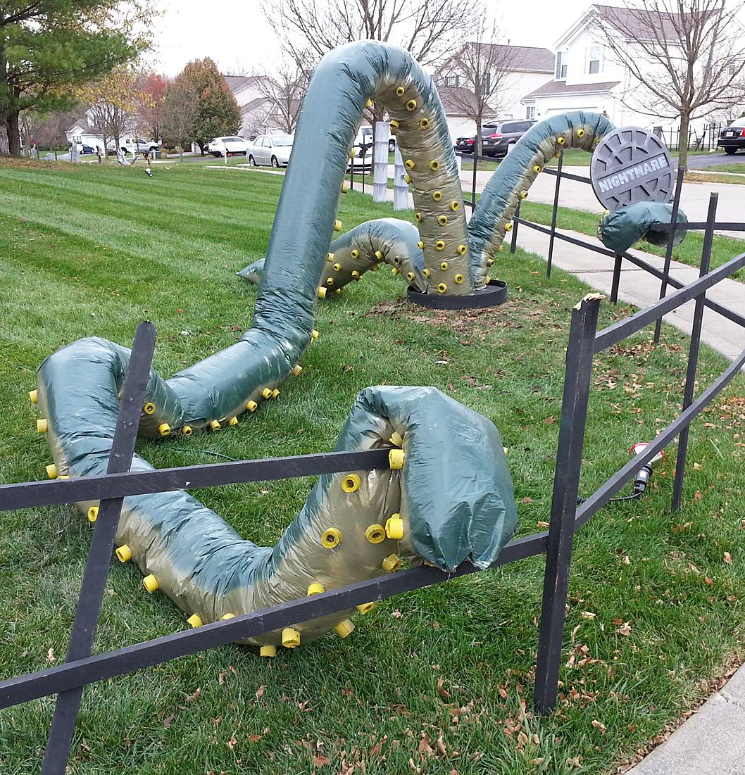 Build a Giant Tentacle Monster