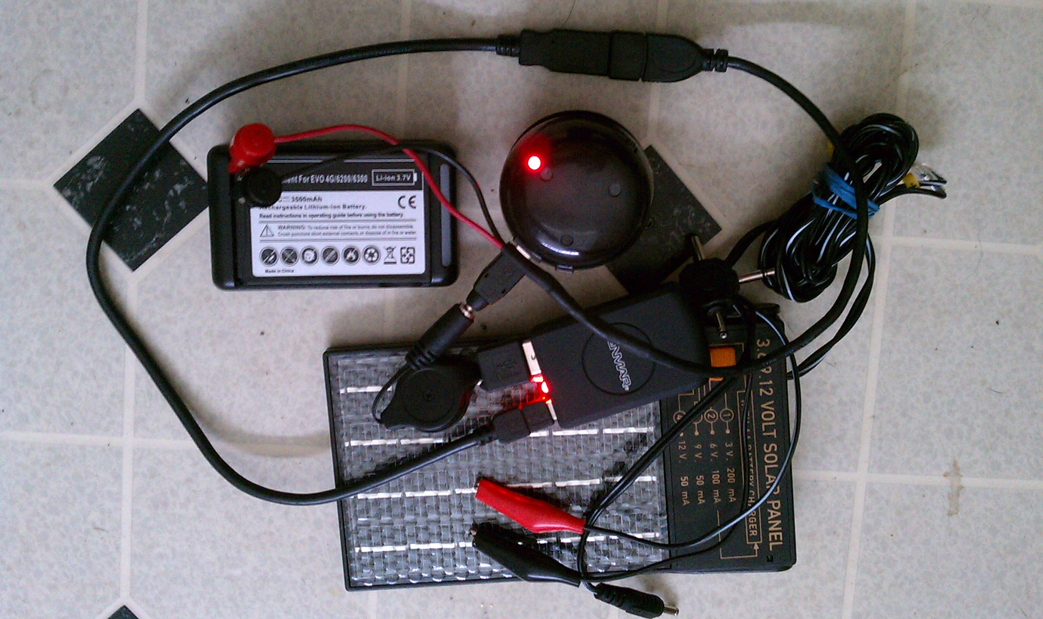 Unlimited USB external battery pack