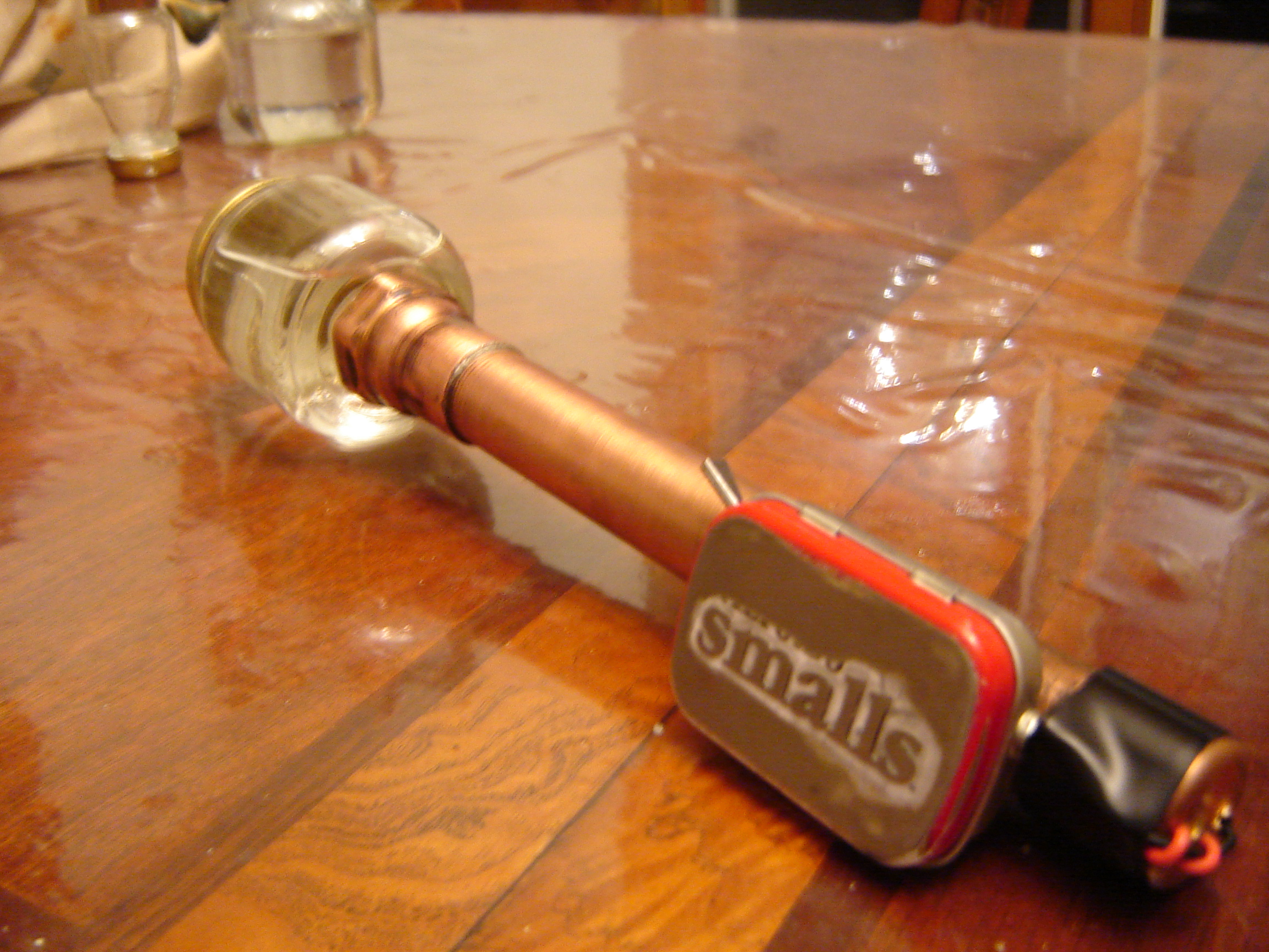 The Sol Rod (A torch for the modern steampunk)