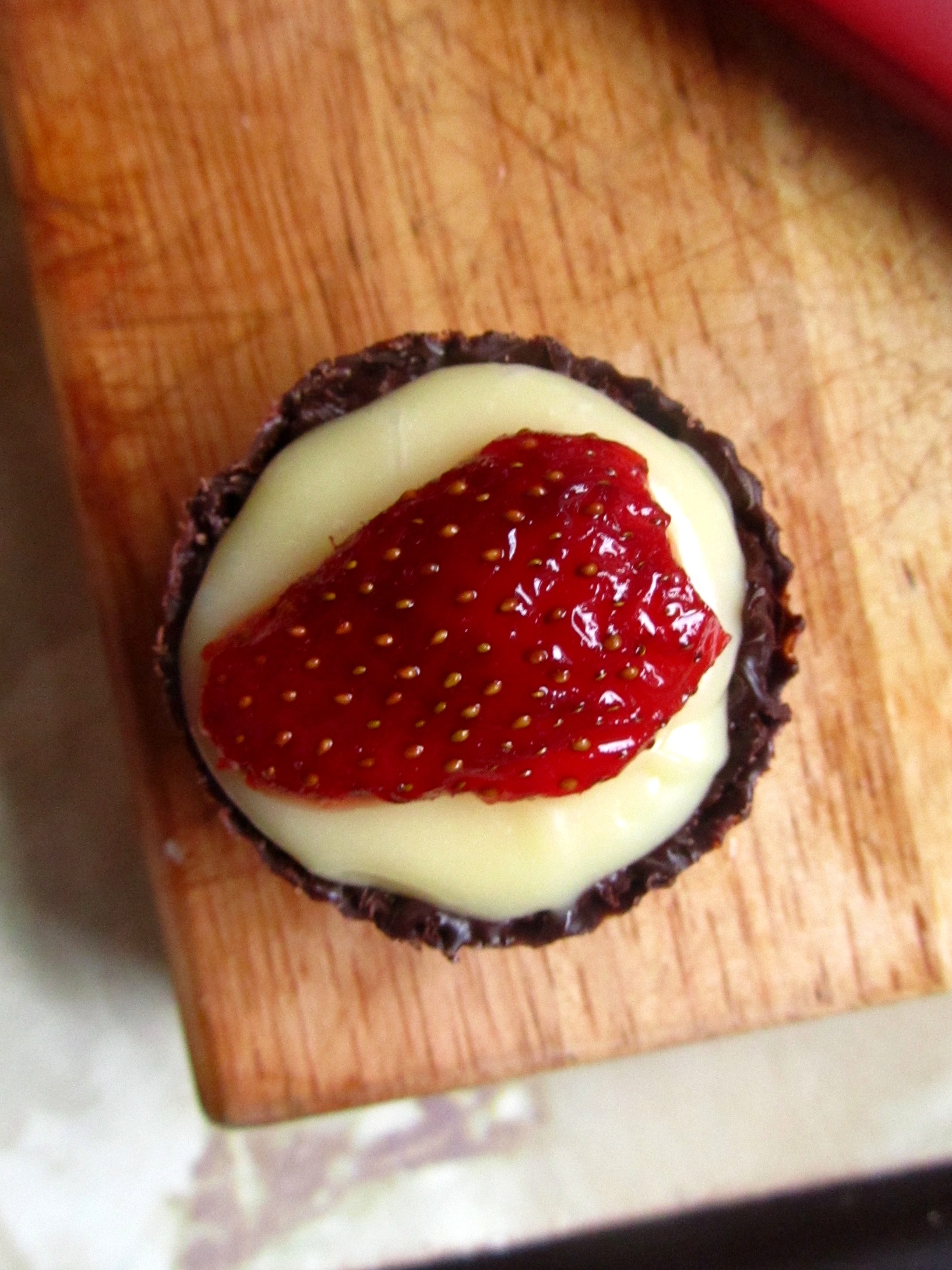 Strawberry Cream Cups