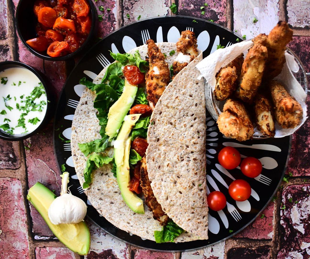 Chicken Goujon Wrap