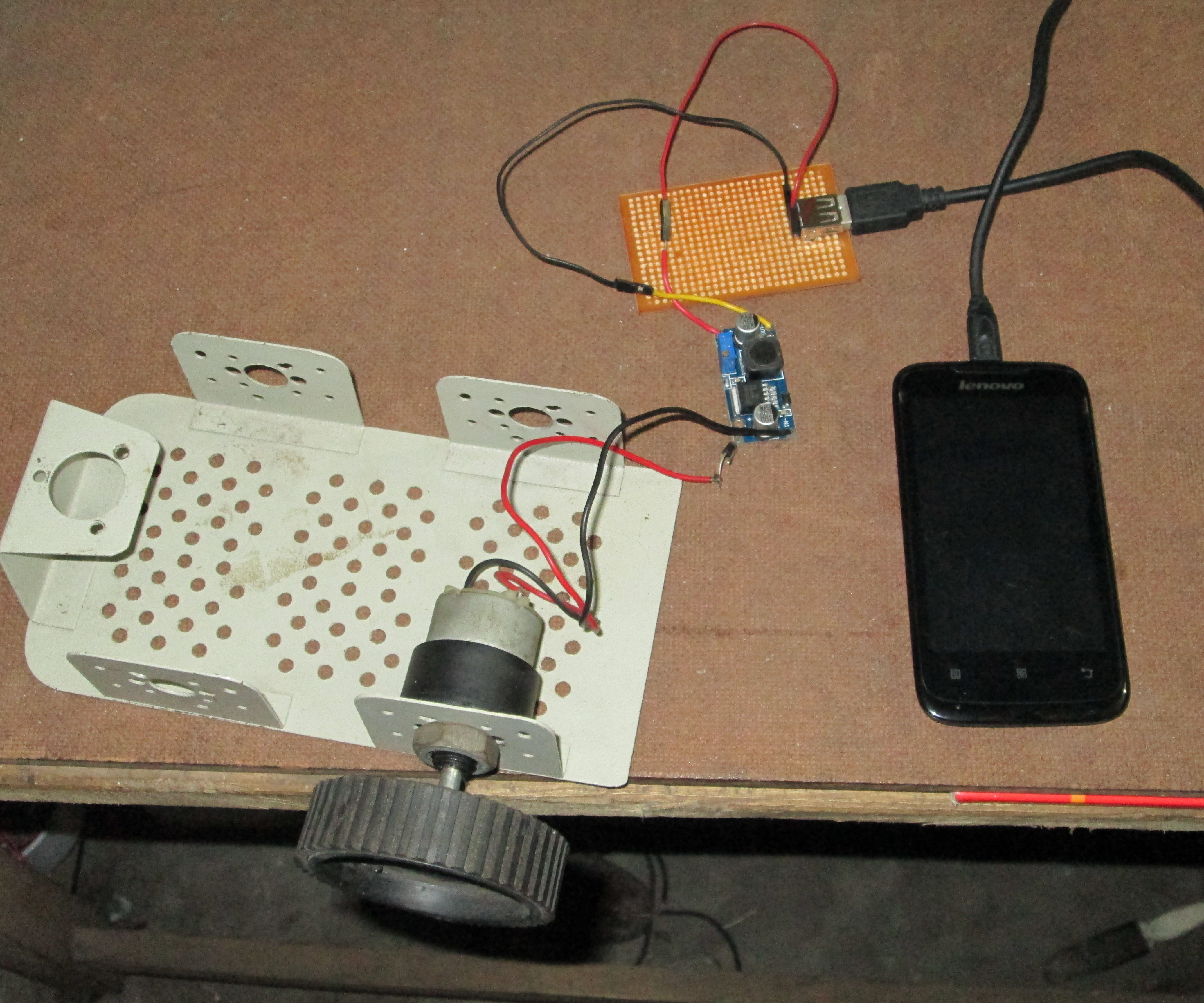Human Powered Phone charger