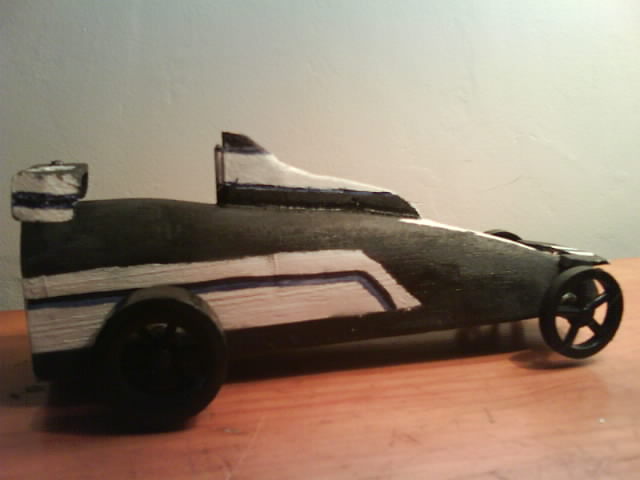 Model Rocket Car