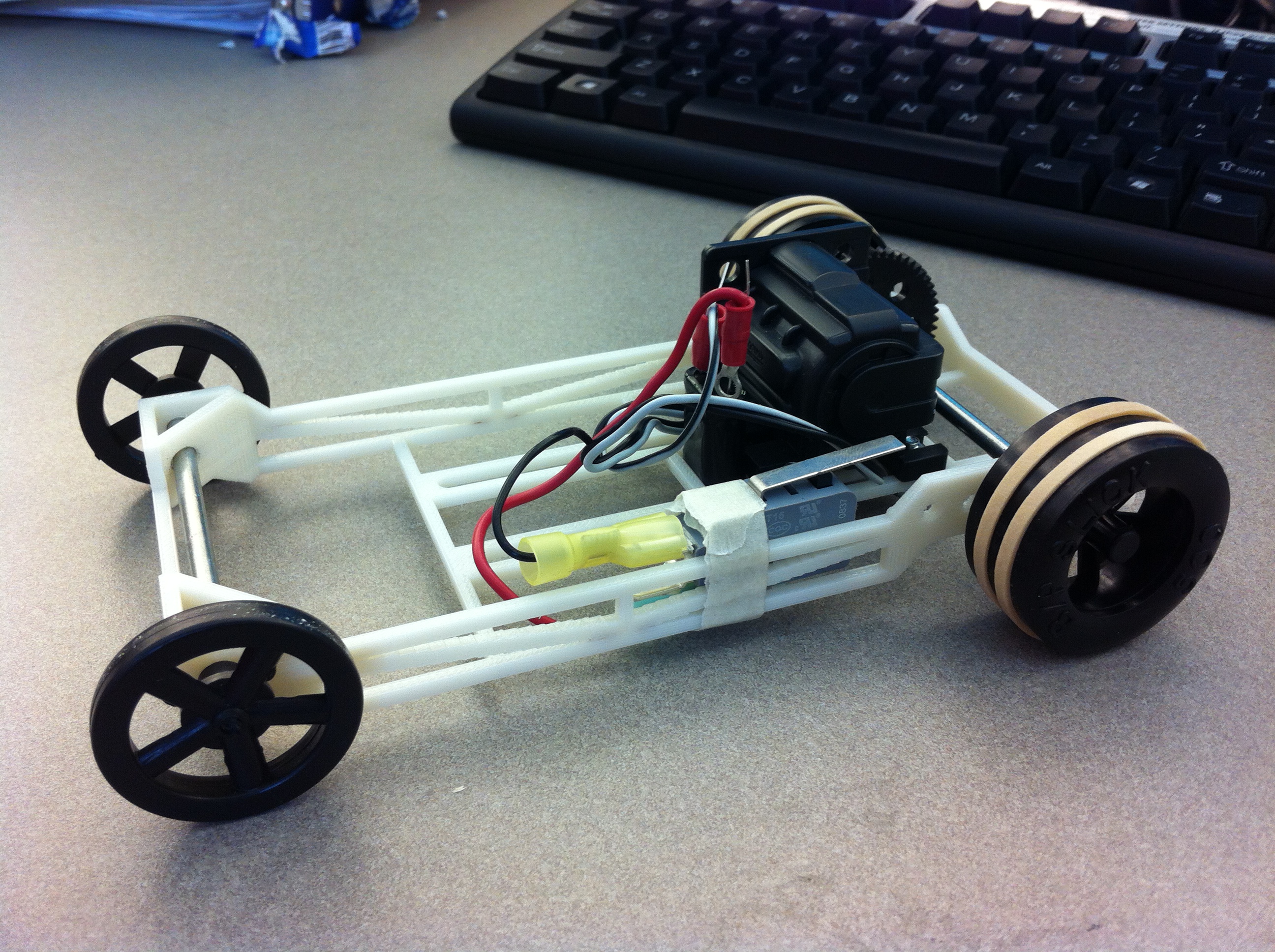 The Capacitor Powered Car