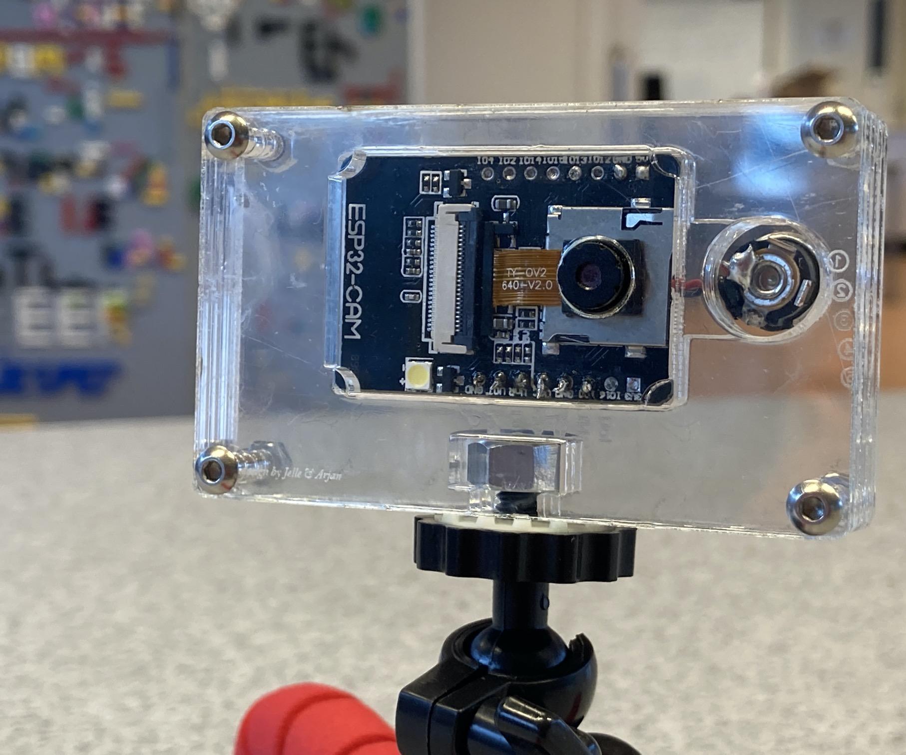 ESP32 Cam Laser Cut Acrylic Enclosure