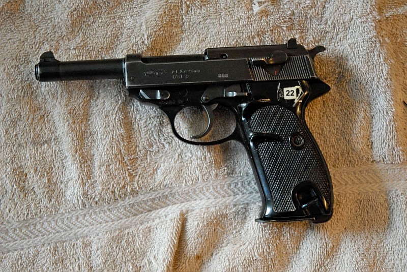 Assemble a Walther P38 or P1 from a frame and parts kit