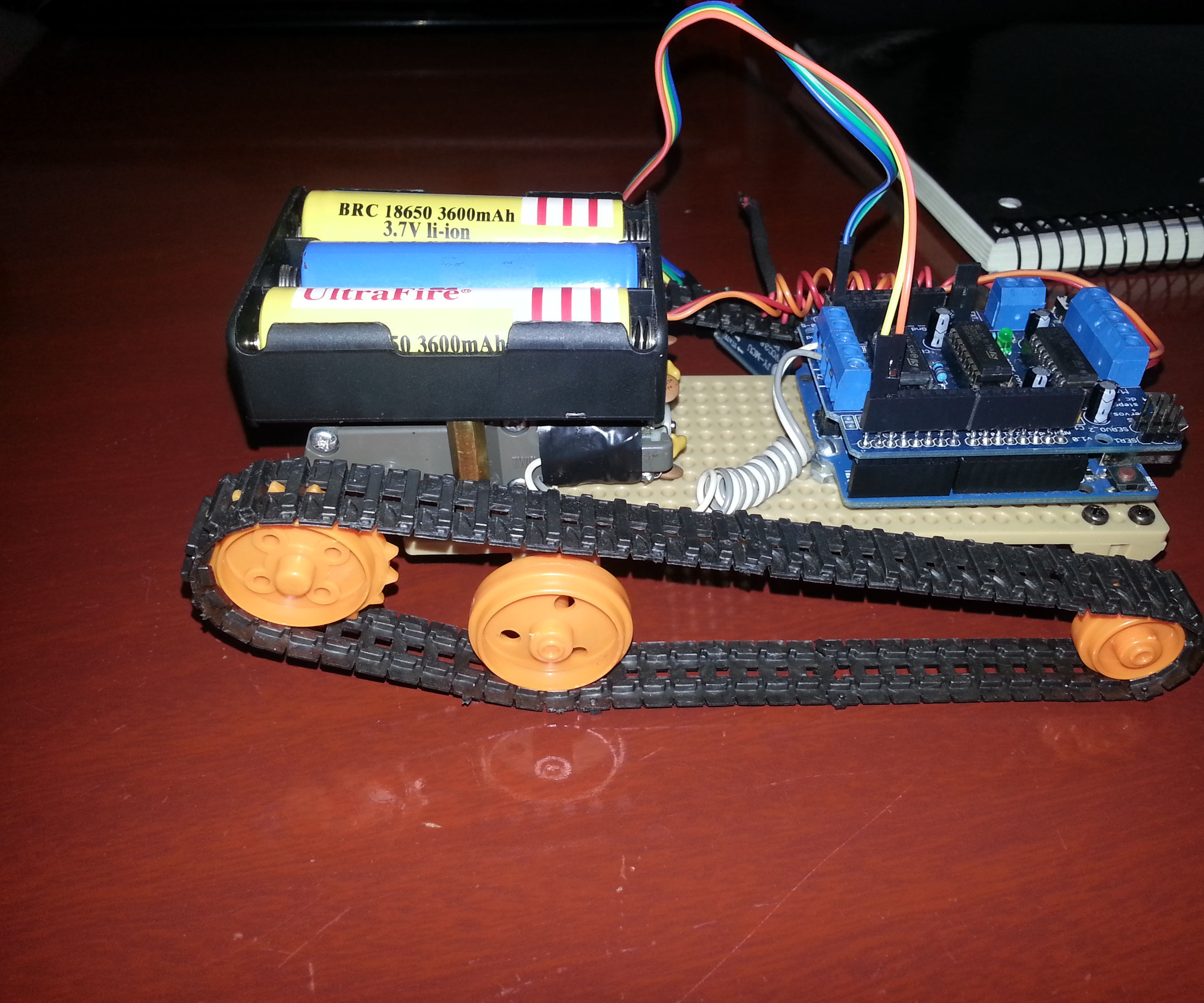 ROVER Bot - the Arduino Bluetooth Controlled Tank