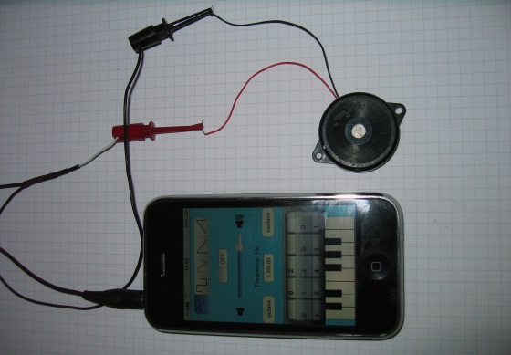 IPhone As a Frequency Generator