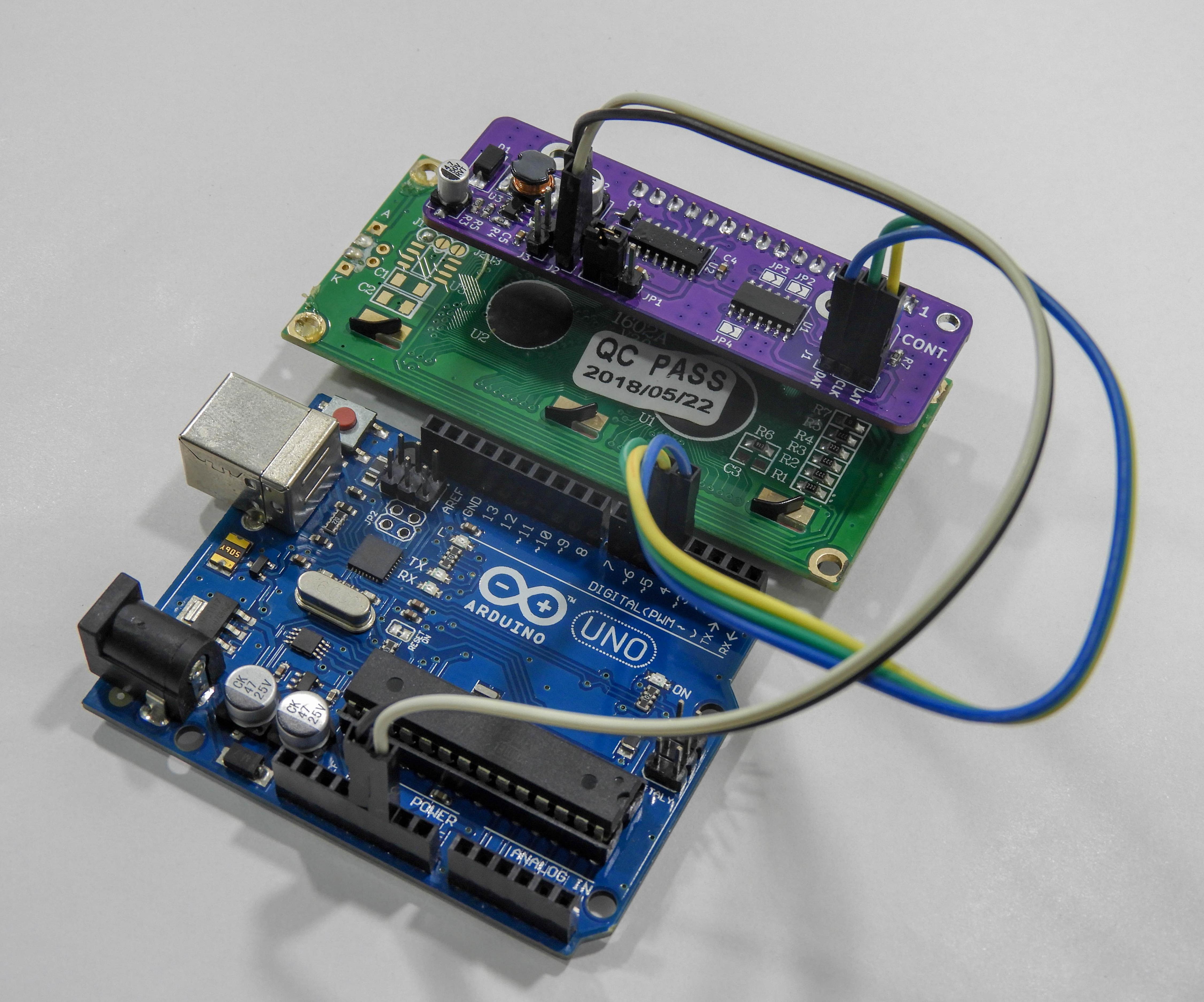 Universal HD44780 LCD Interface