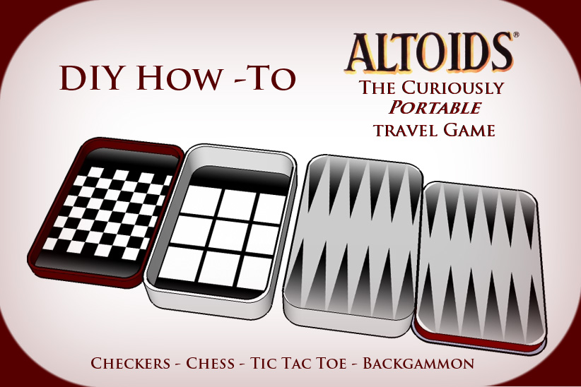 Altoids Tin Travel Games - Pocket Size Fun