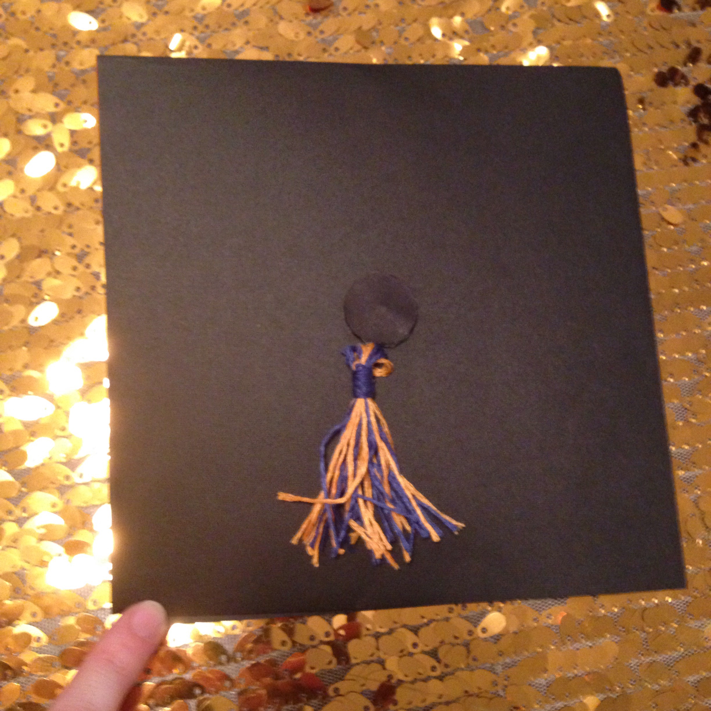 Graduation Cap Card