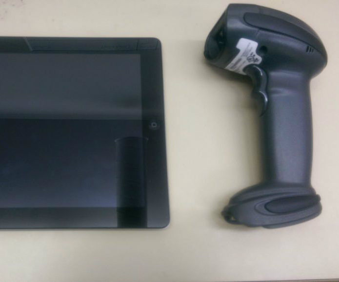 Pair a Motorola Bluetooth Bar Code Scanner with an iPad or iPhone