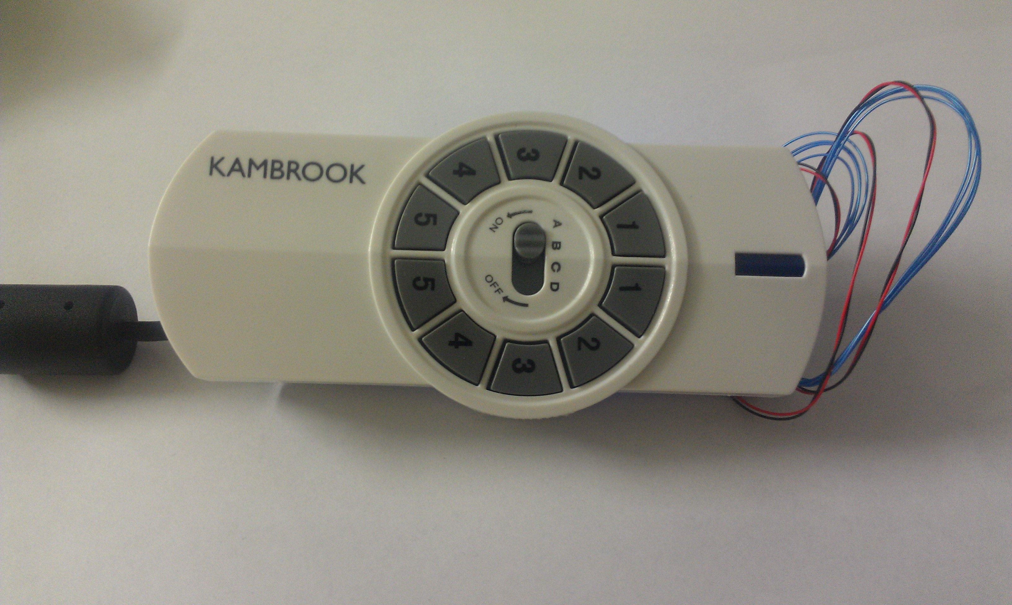 Simple Wireless Outlet Remote to Ardunio to Serial (for home automation)