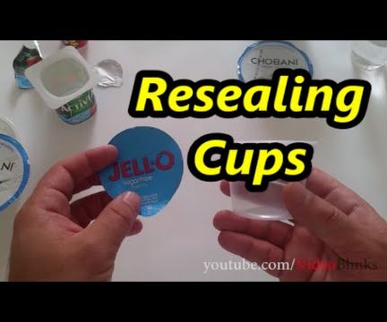Resealing Cups