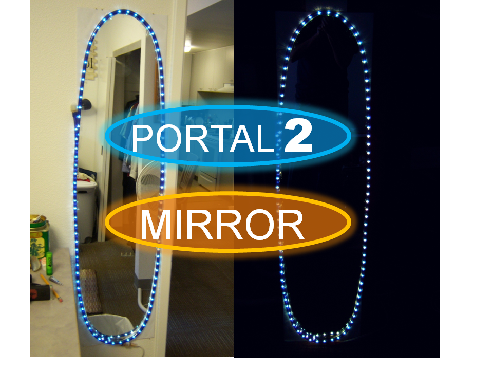 Free 'Portal 2' Inspired Mirror