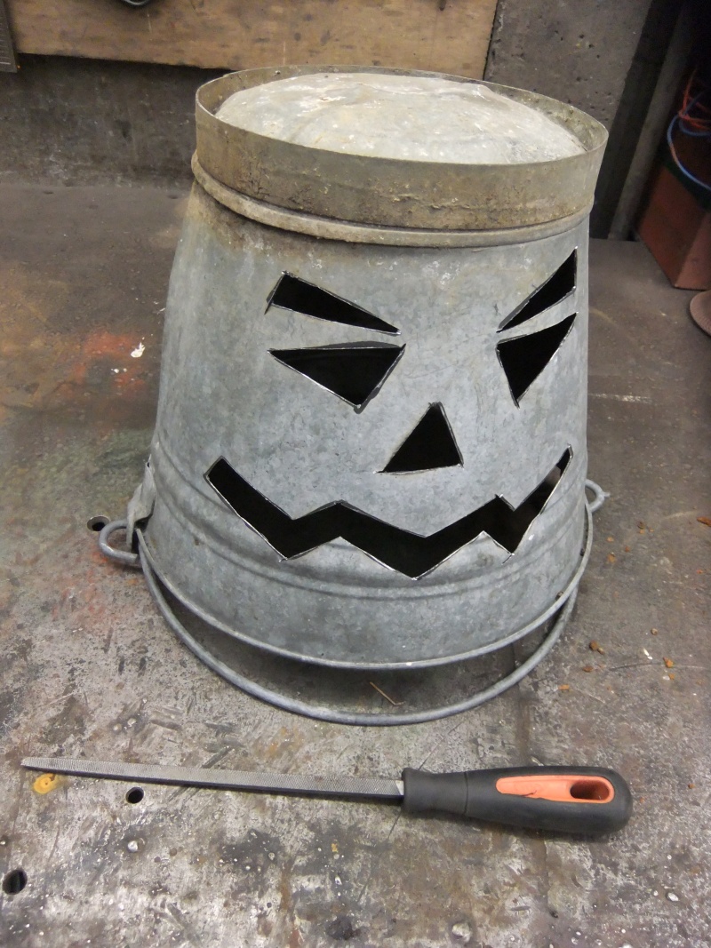 Halloween Bucket Lantern