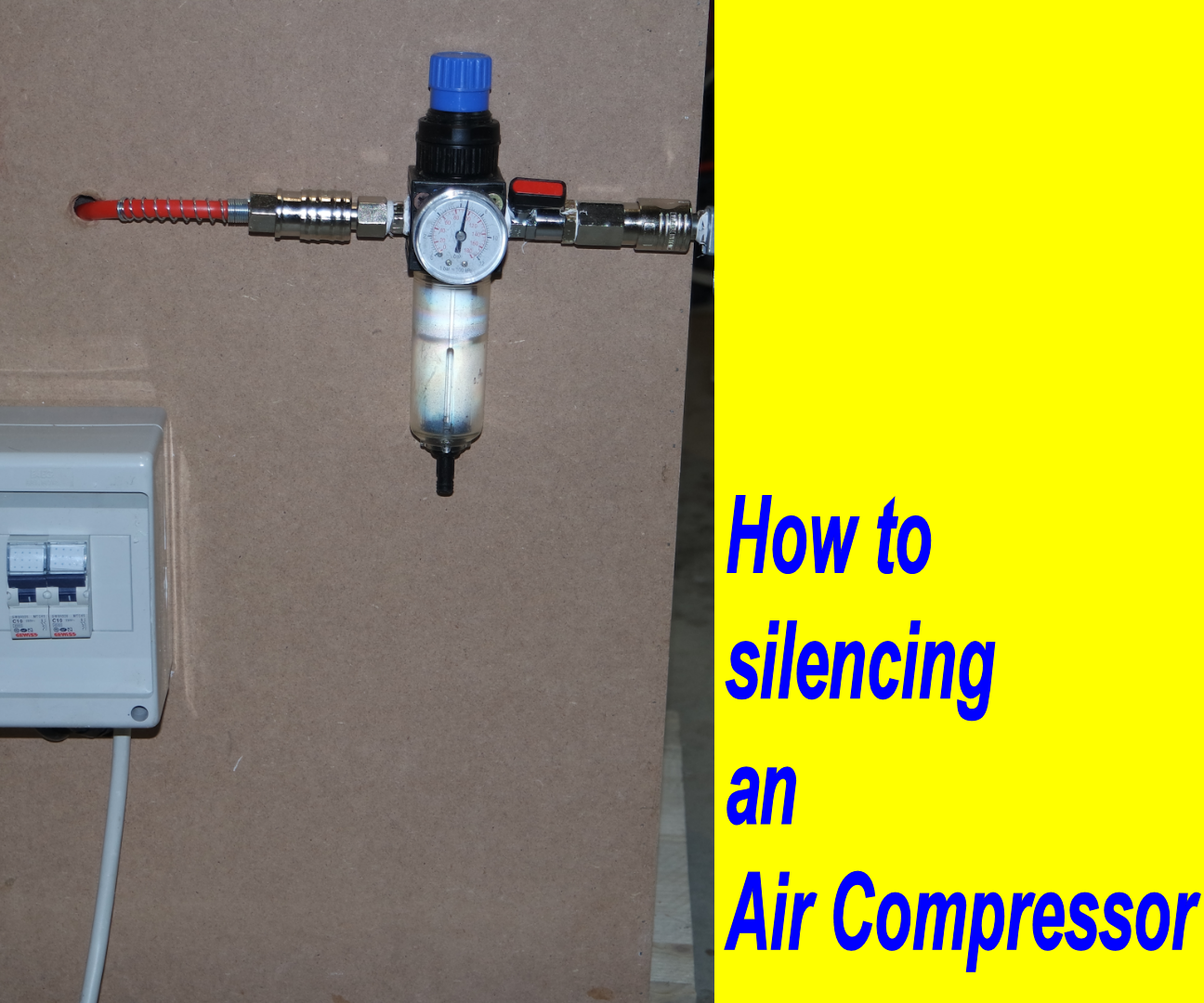 DIY Air Compressor Silencer Box