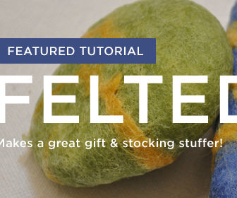 Felt Covered Soaps