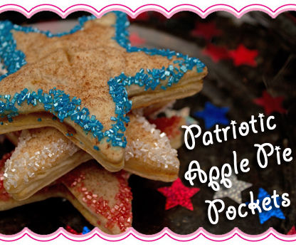 Decorated Apple Pie Pockets