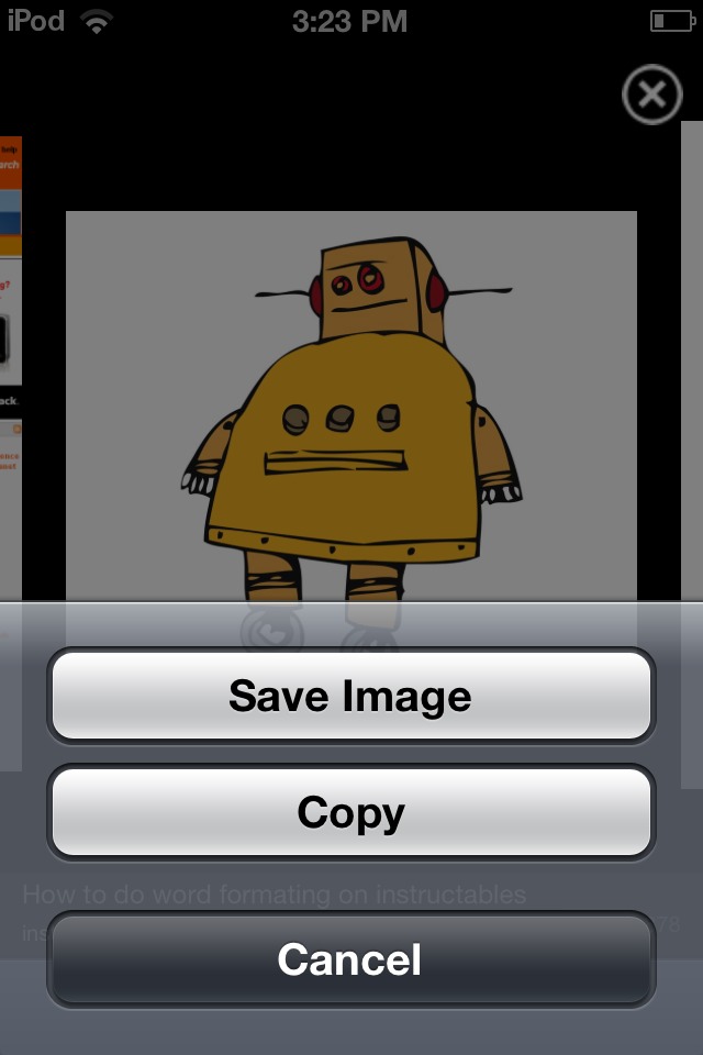 How To Save An Image From Safari