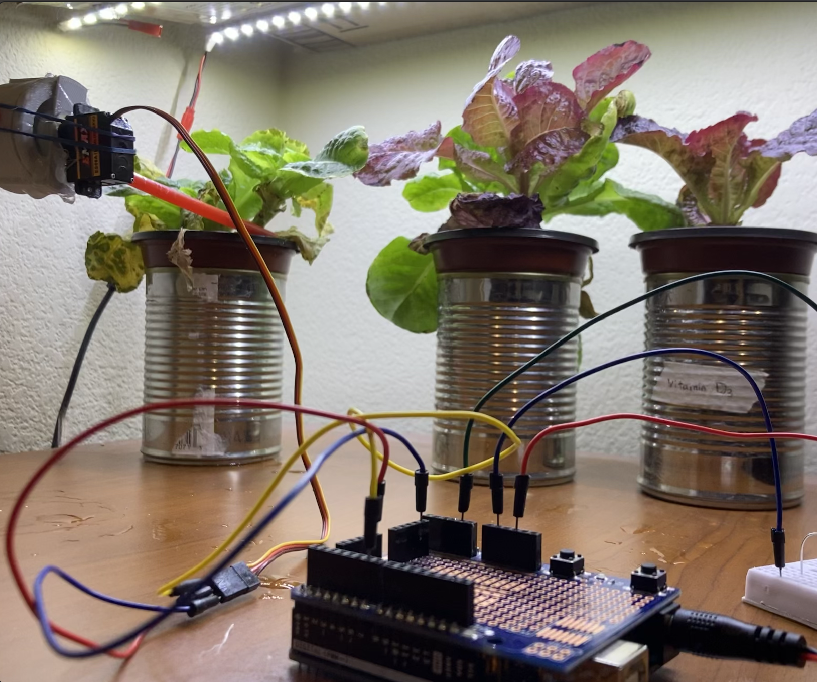 3D-Printed Arduino-Controlled Hydroponic Garden