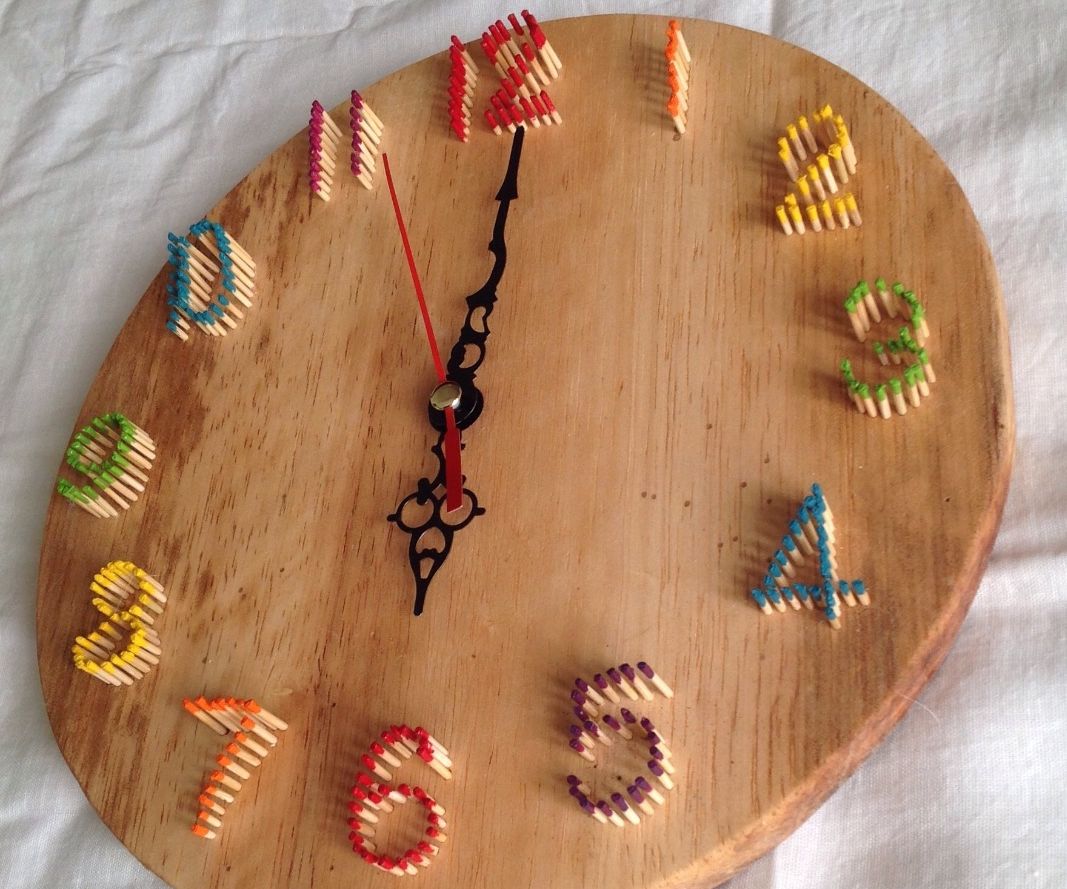 3D Rainbow Clock