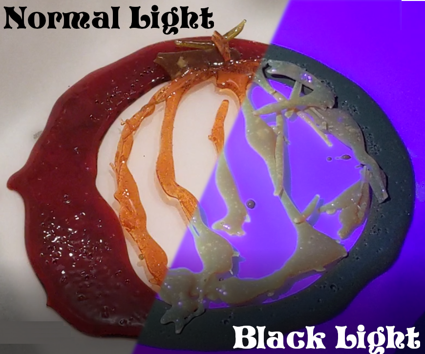 Eatable Fluorescent Caramel Candies