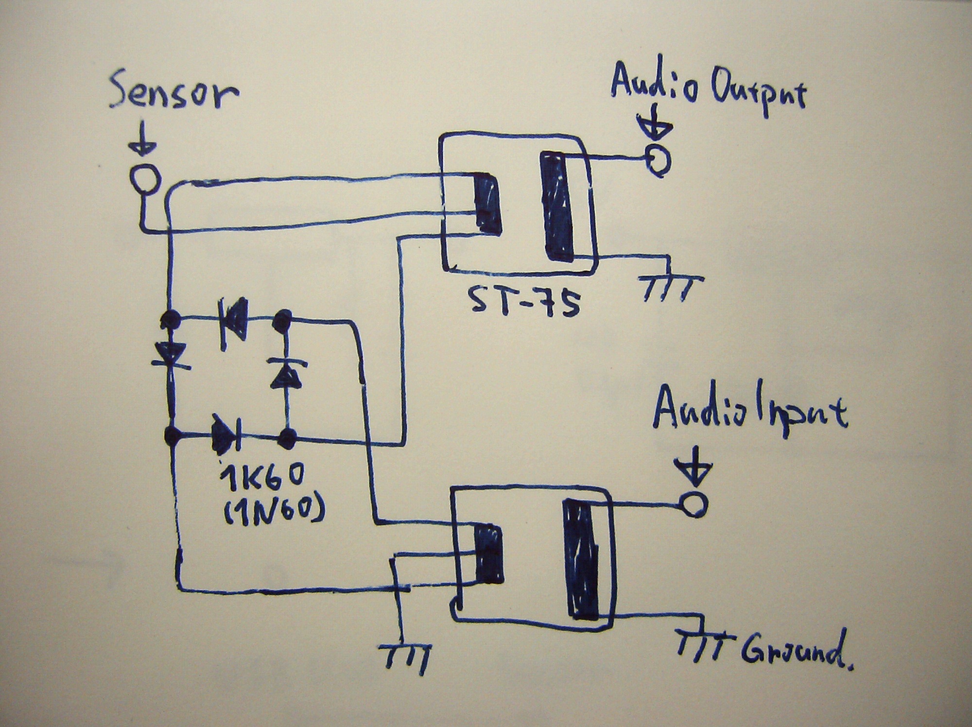 How to Connect a Sensor with Audio Input and Output
