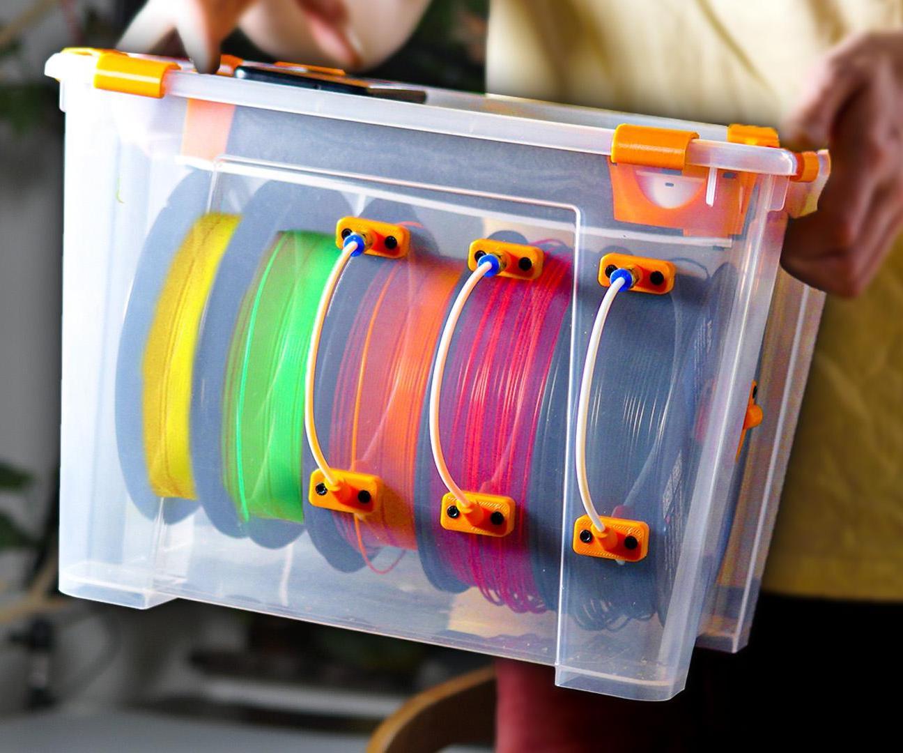 3D Filament Storage Box (in an IKEA SAMLA Box)