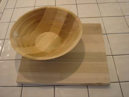 A Bowl From a Board