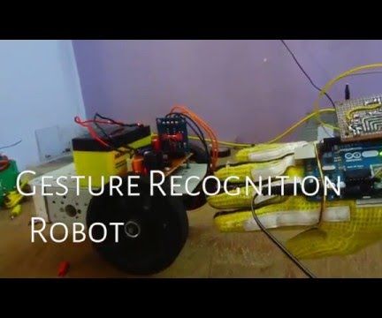 Hand Gesture Controled Robot