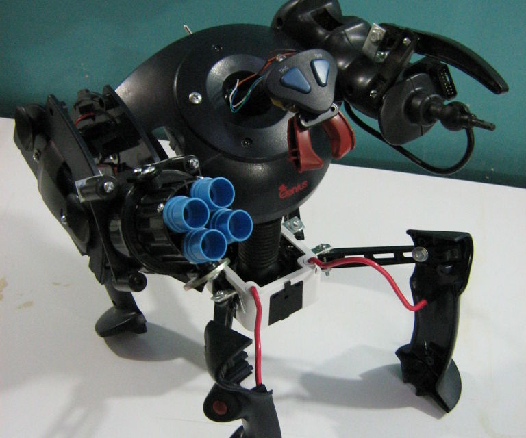Robot made of Broken Joysticks