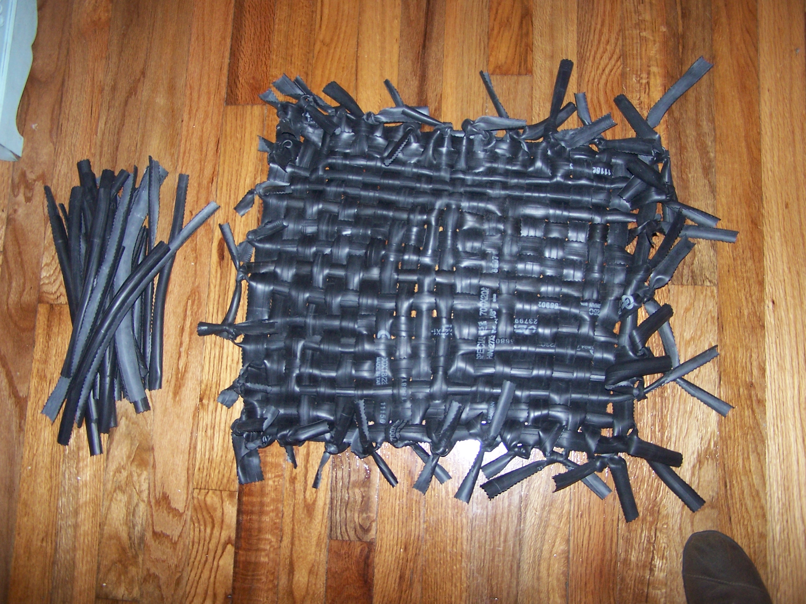 Bike Tire Tube Rug