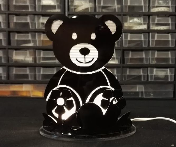 Teddy Bear LED Lamp