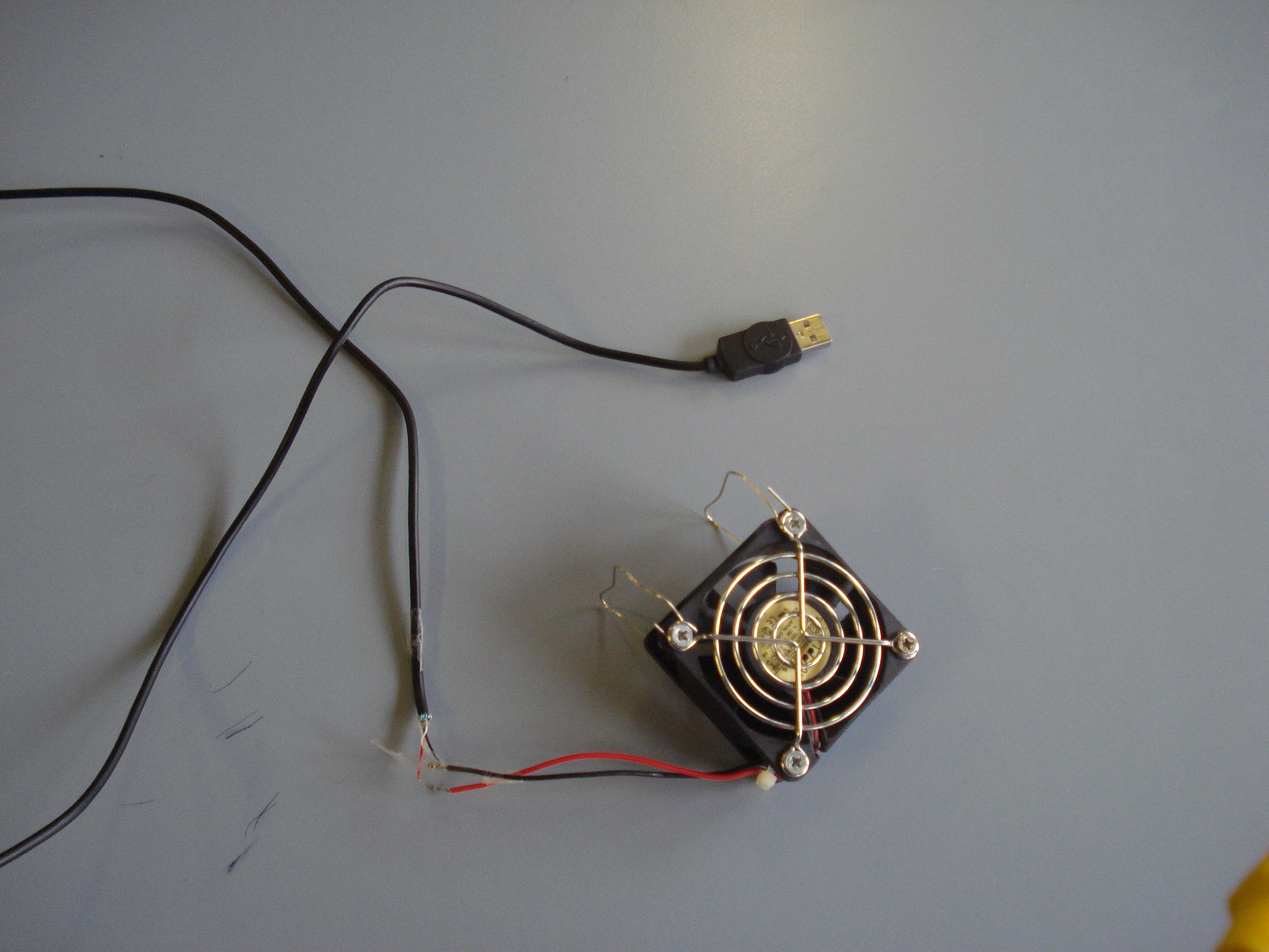 How to make a USB fan