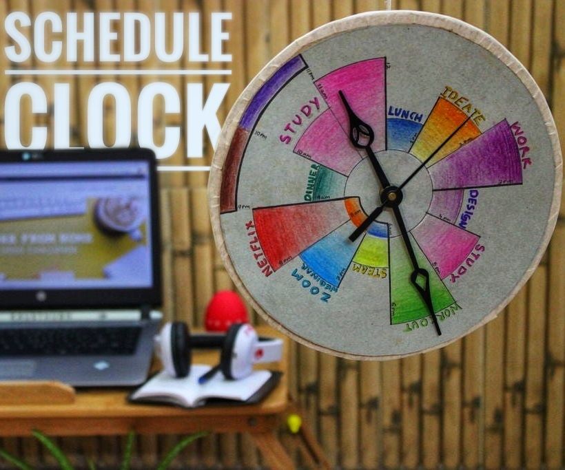 Schedule Clock: Your Virtual Productivity Assistant. 