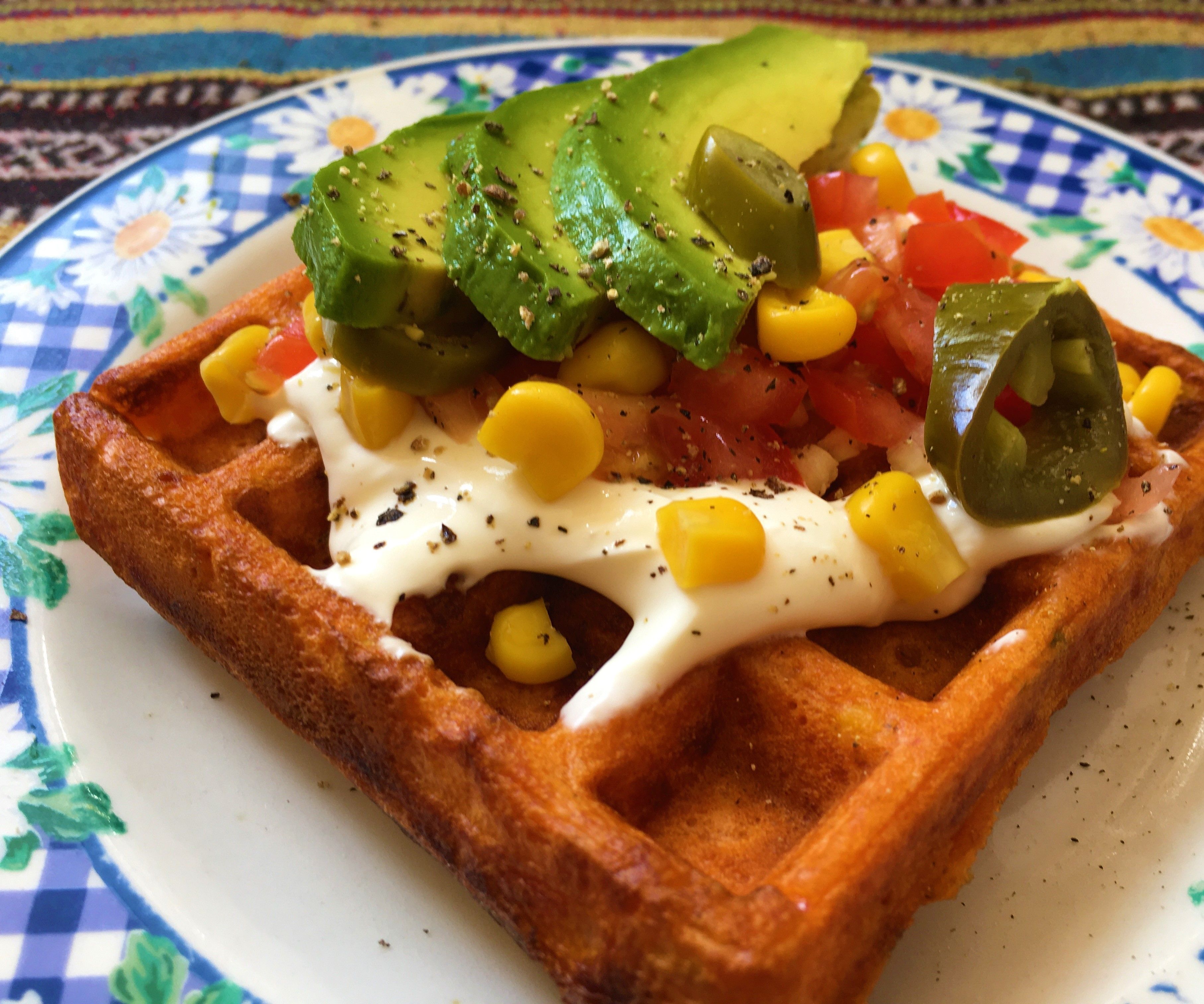 Eggless Waffle and Wrapless Wrap: the WRAFFLE 