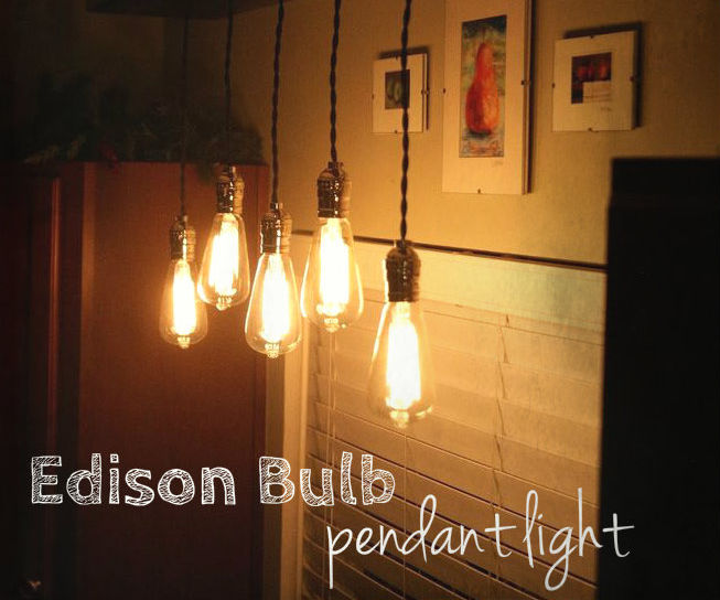 Edison Bulb Pendant Light Fixture