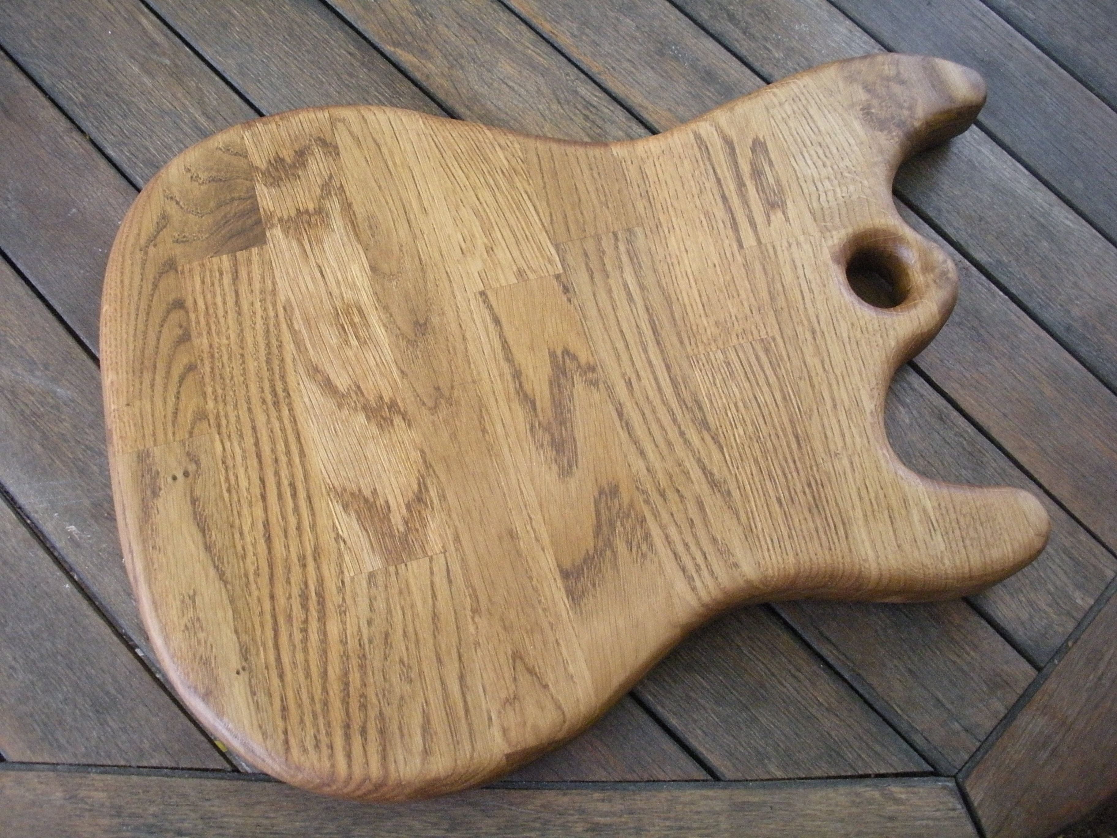 Stratocaster Chopping Board - A.k.a. the "StratoChopper"