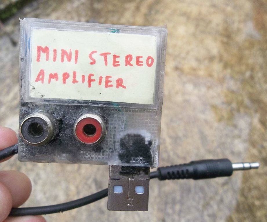Mini Stereo Amplifier