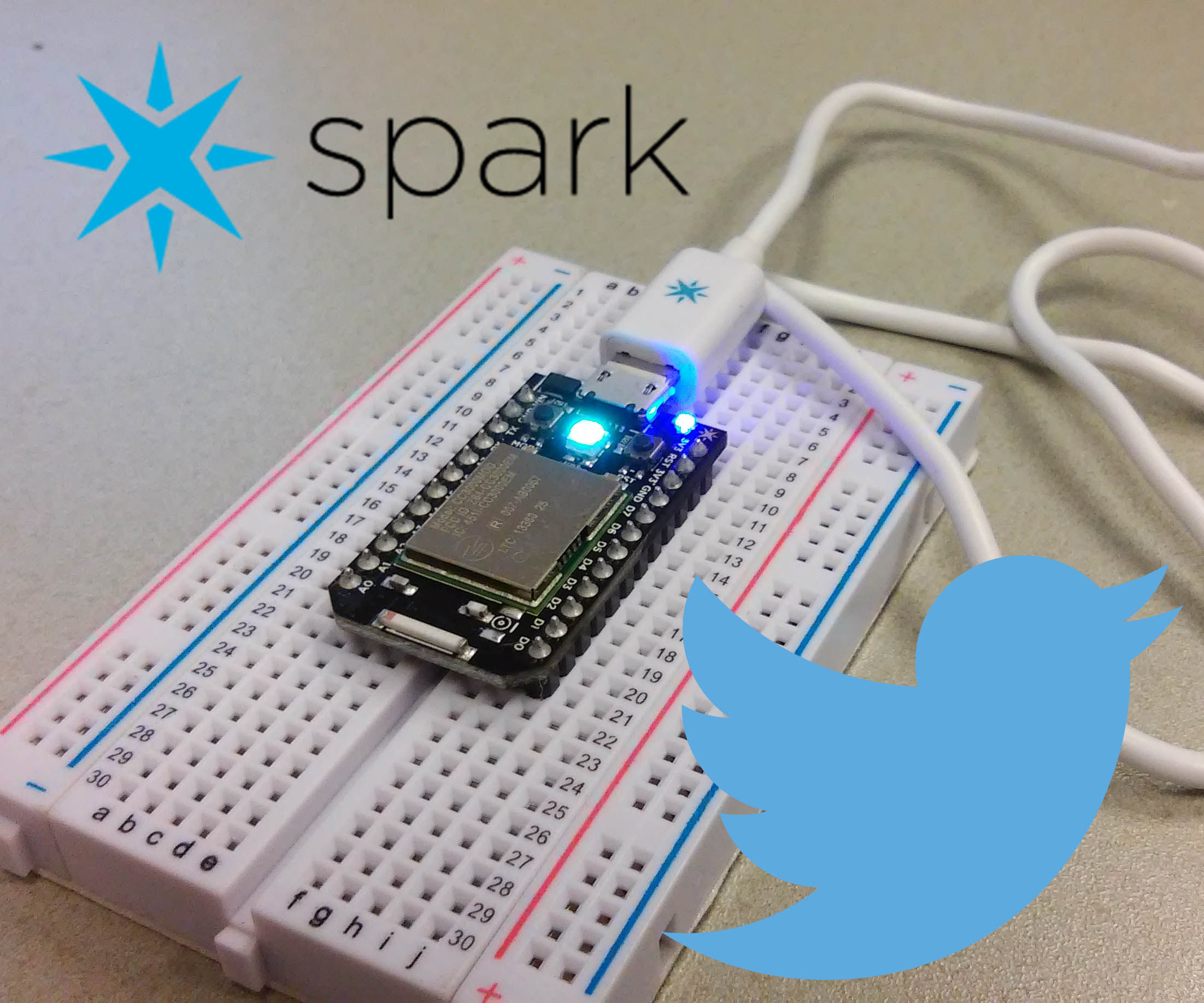 Spark Core Read-a-Tweet (spark.io)