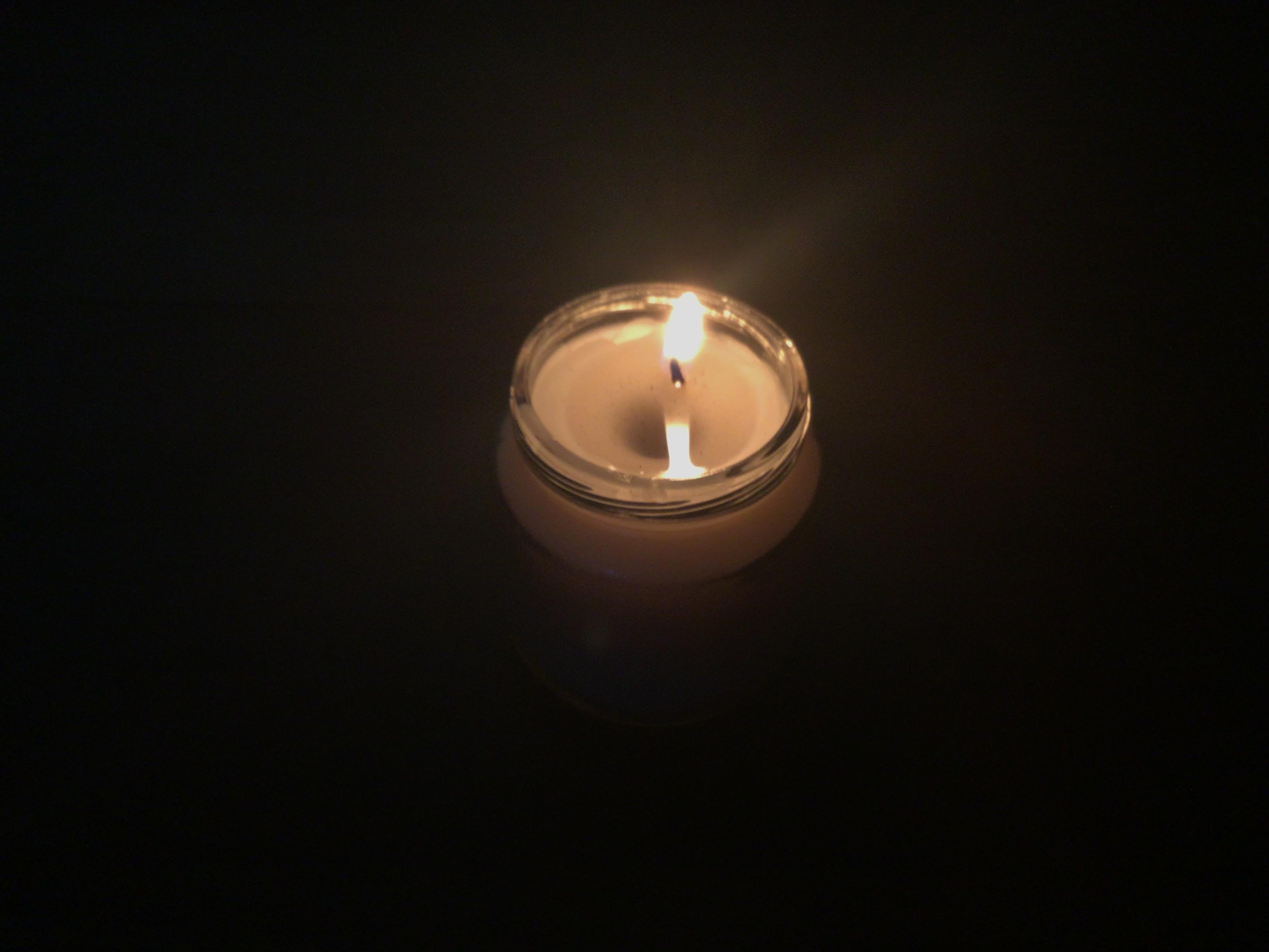Candle Made of Scraps