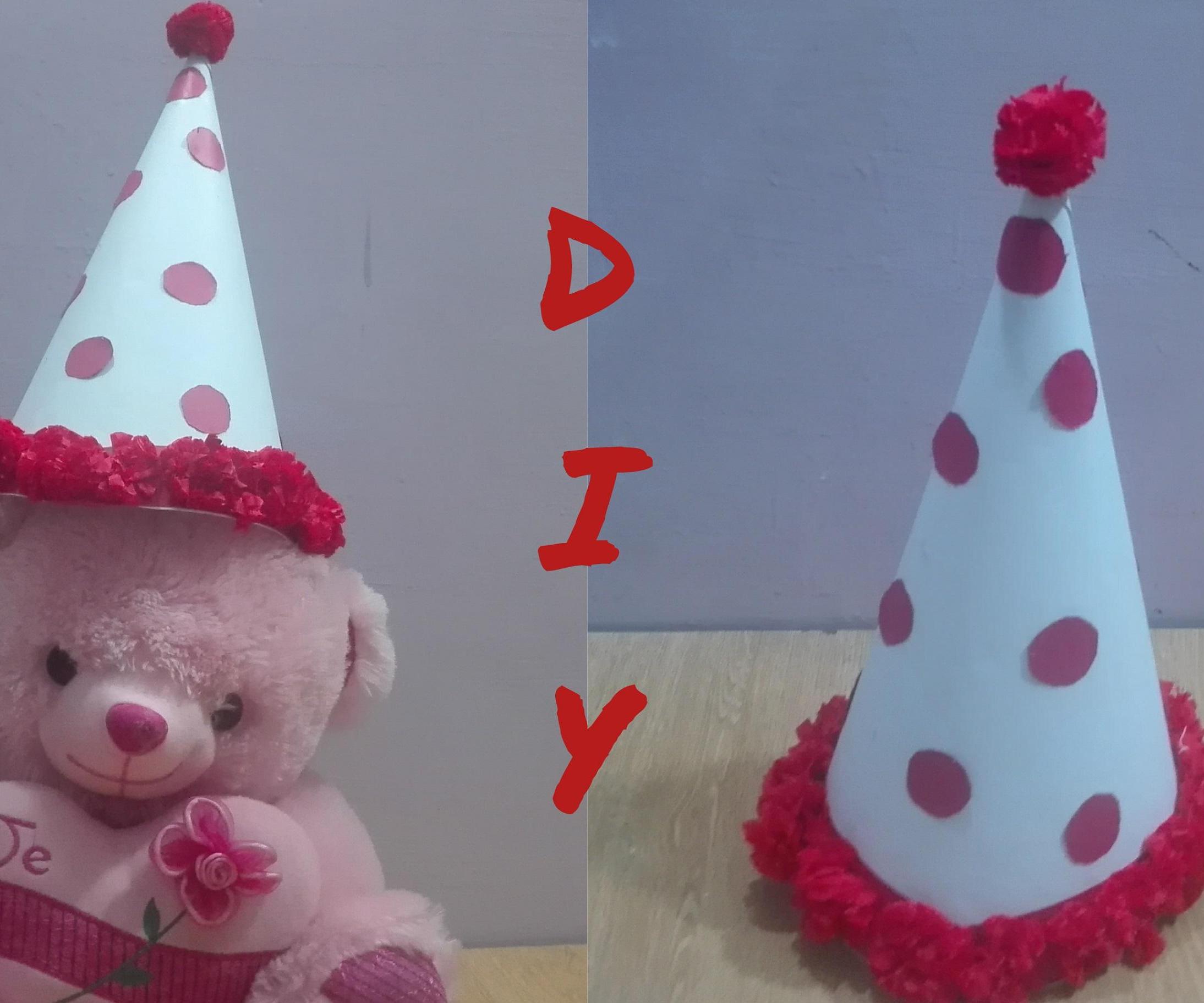 How to Make Easy Birthday Cap|DIY Birthday Cap|Beautiful Birthday Cap
