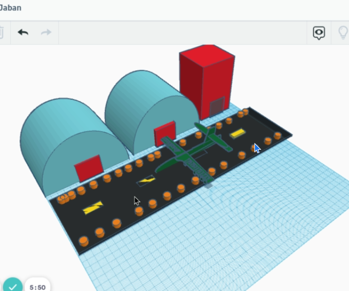 TinkerCAD Airport