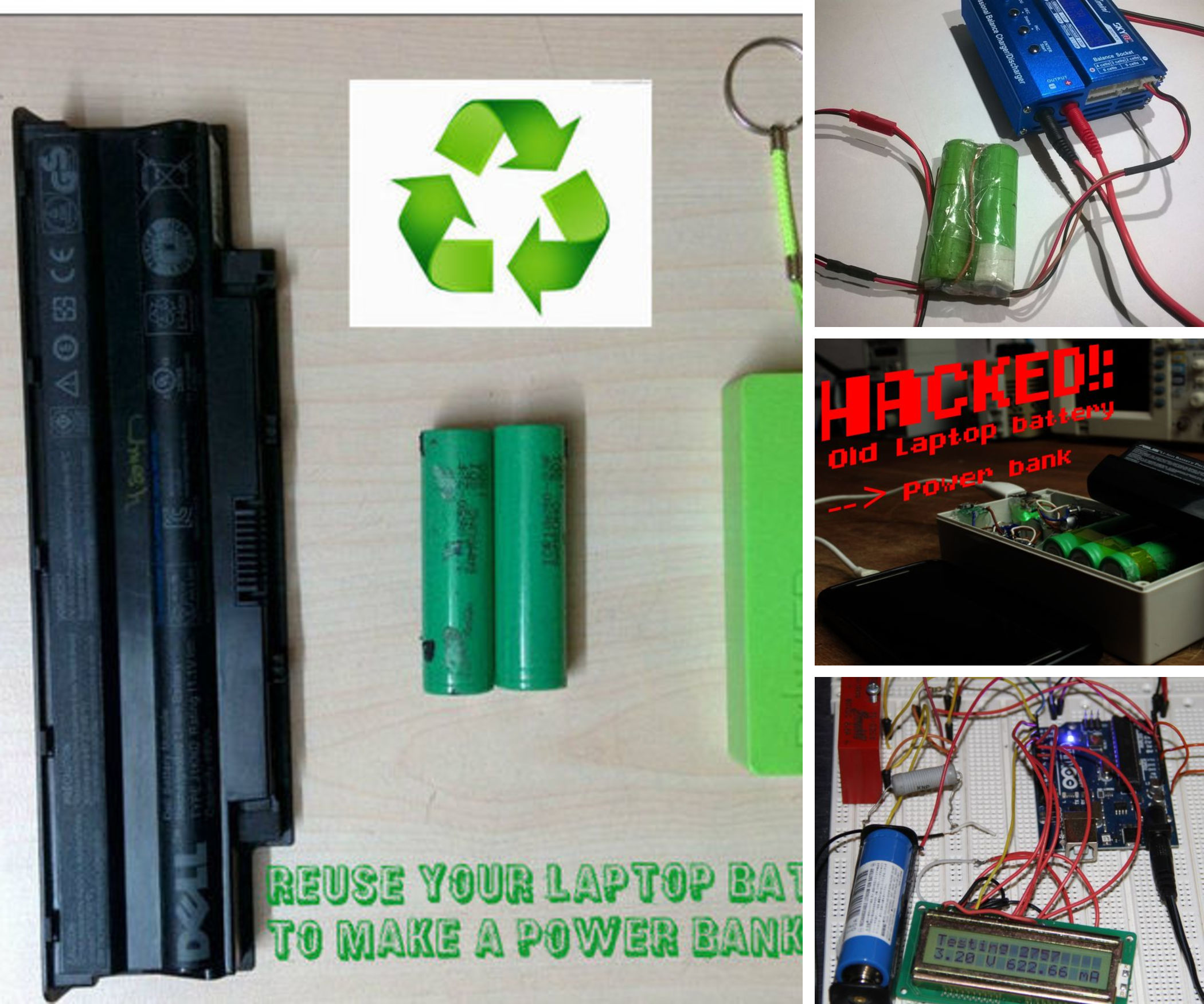 7 Ways to Reuse a Laptop Battery