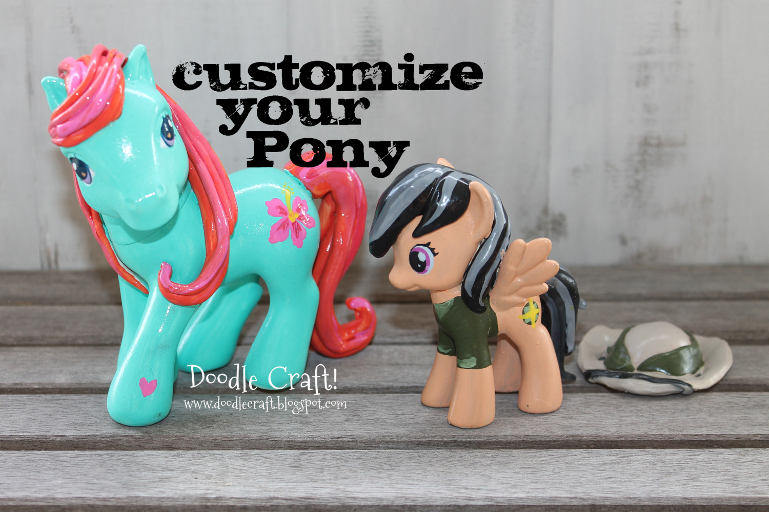 Create Custom My Little Pony Toys!