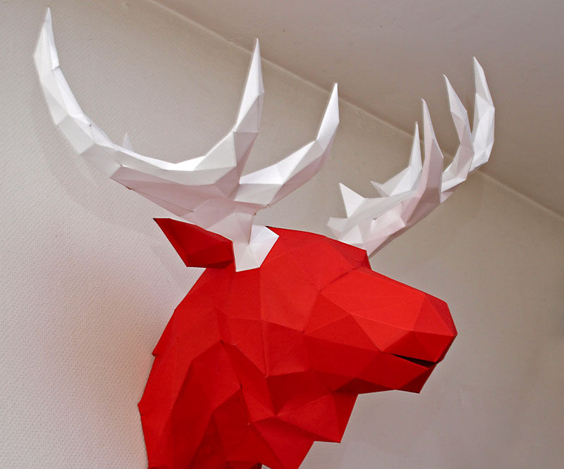 Bonus: the Papercraft Moose