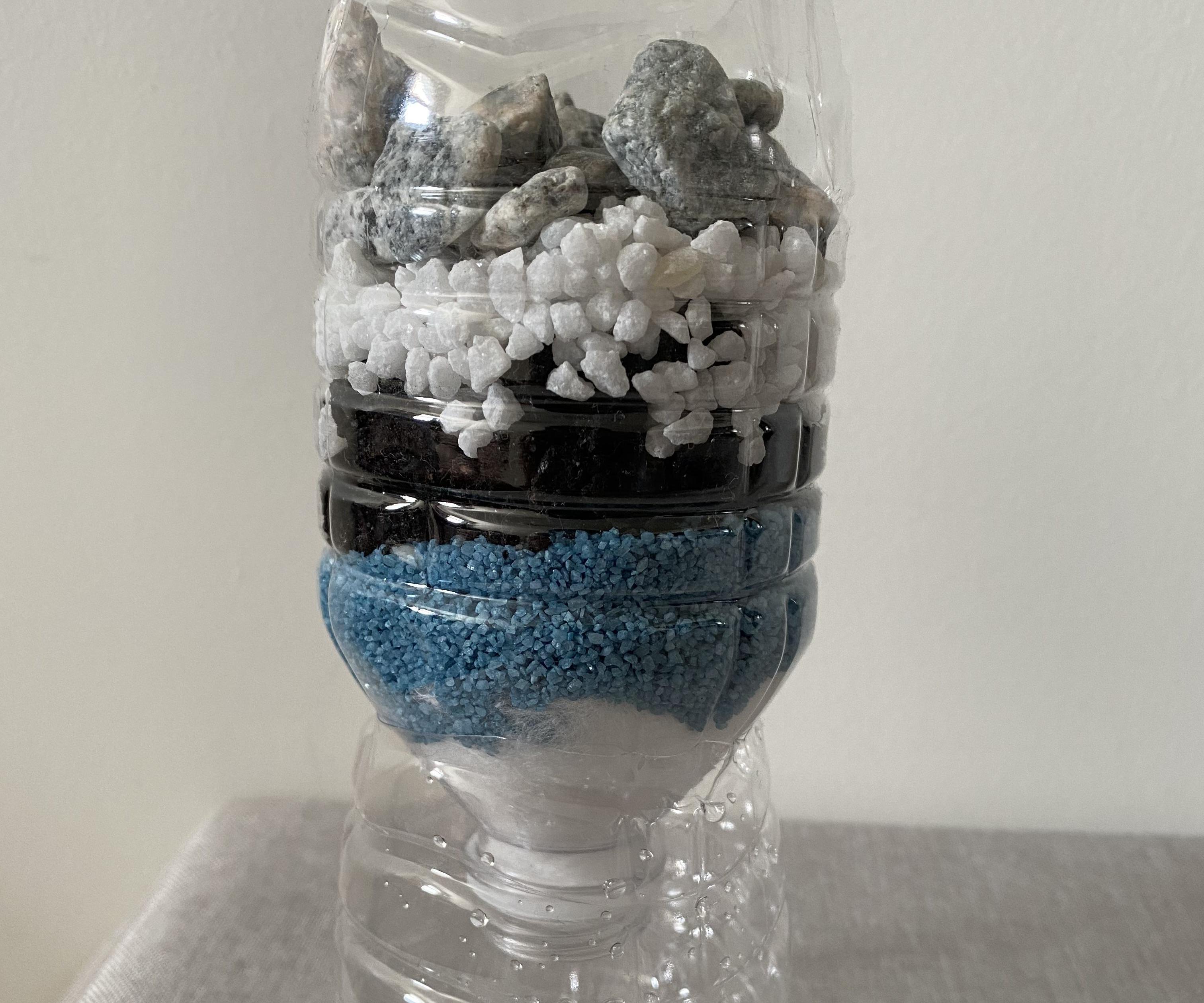 How to Make a Working Water Filter - Experiment