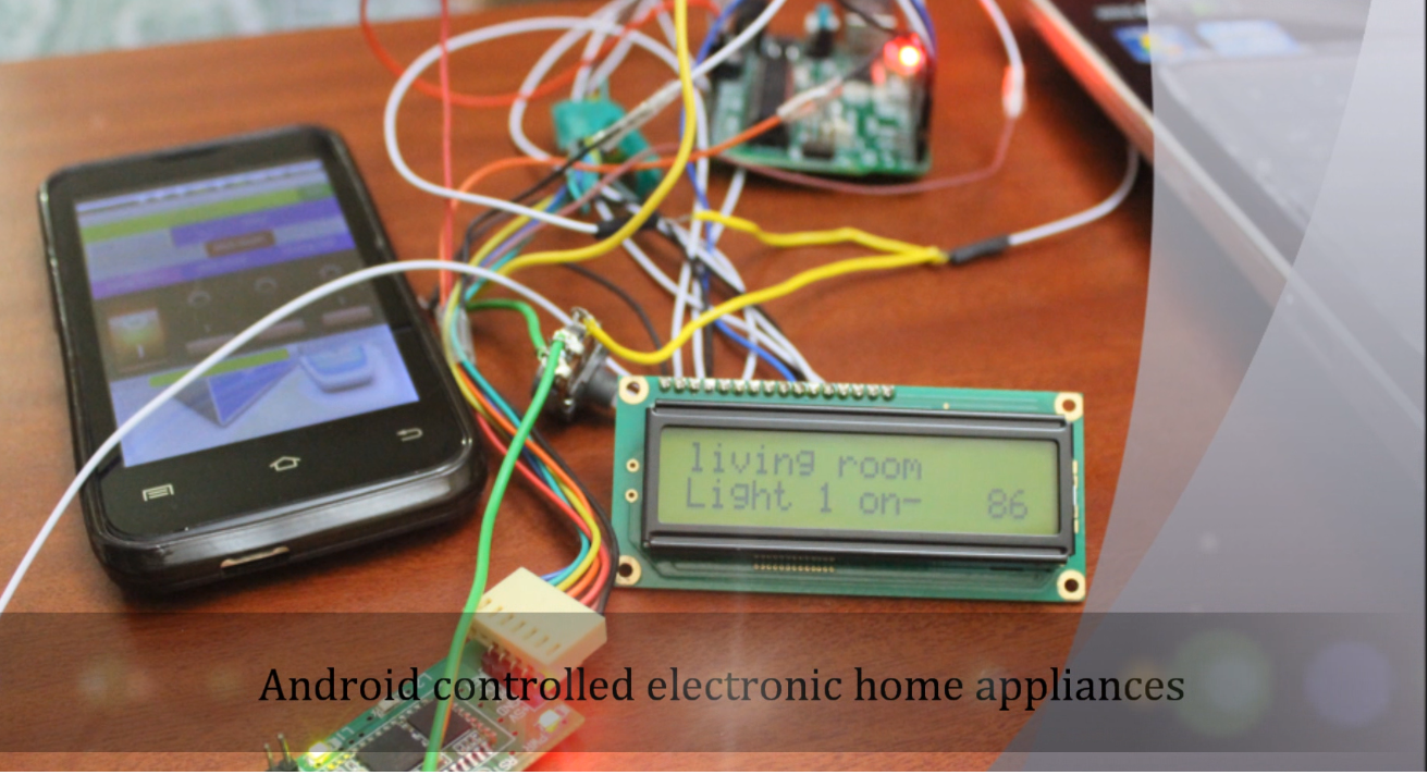 Bluetooth Controlled Home Electronic Appliances